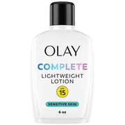 Olay Complete Lightweight Face Lotion Moisturizer for Sensitive Skin with SPF 15 - 6 fl. oz.