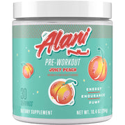 Alani Nu Pre Workout Powder Juicy Peach - Sugar Free, 200mg Caffeine, 30 Servings