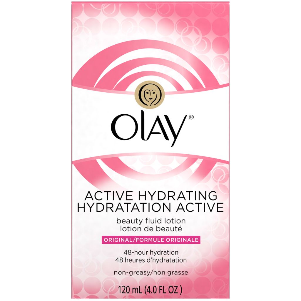Olay Active Hydrating Original Beauty Fluid Facial Moisturizing Lotion - 4 fl. oz.