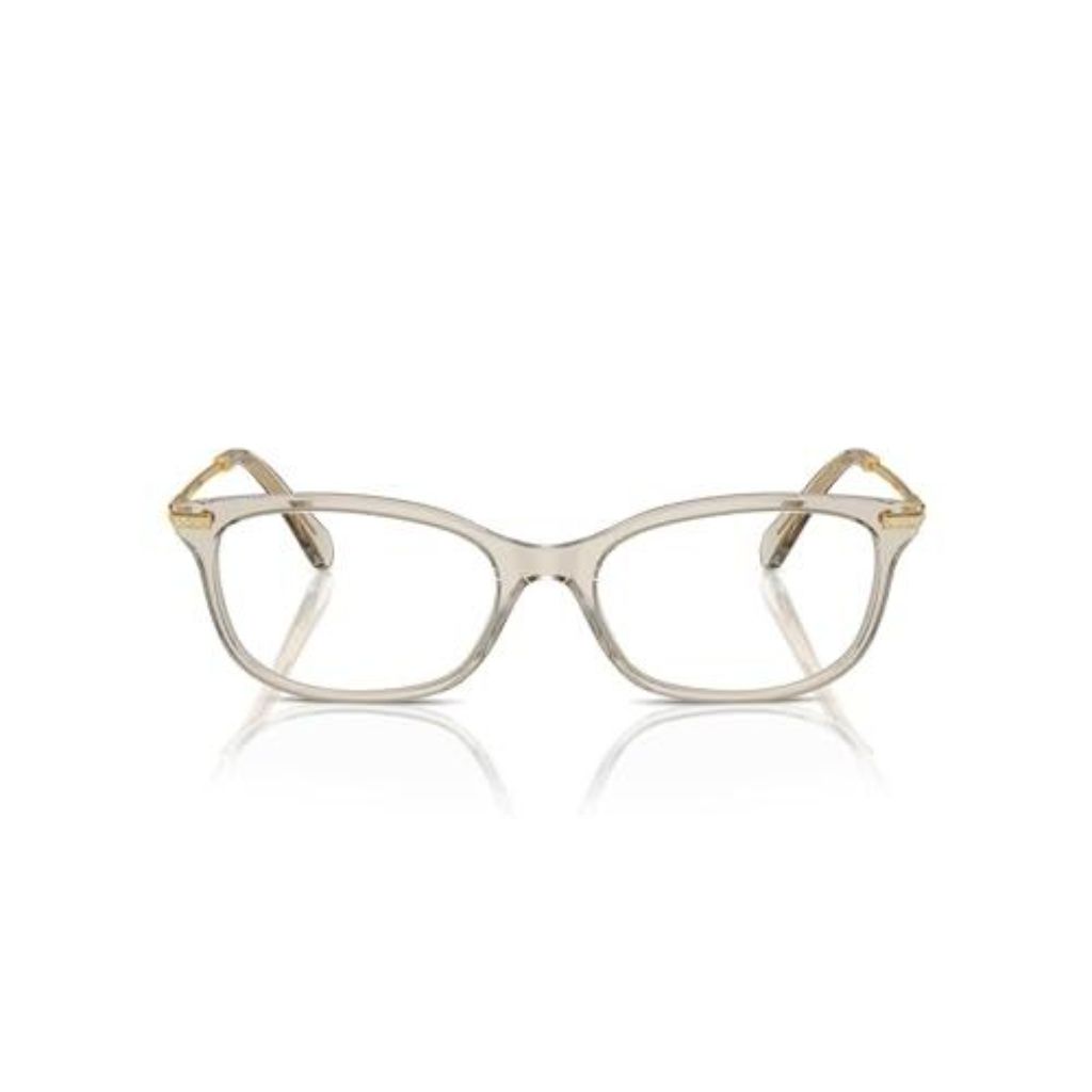 Swarovski Women's SK2017 3003 Eyewear Frames - Transparent Beige, 54mm