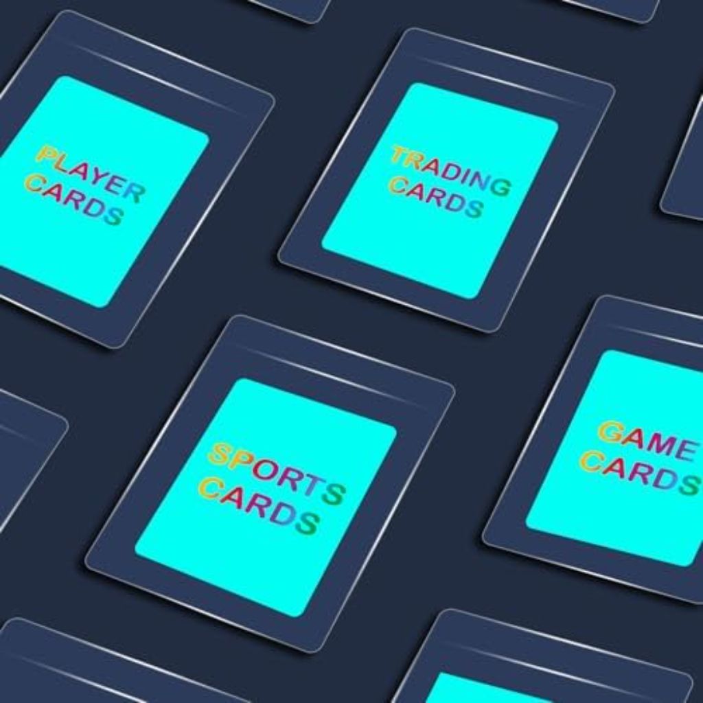 Semi Rigid Card Holders & Card Sleeves, Ultra Clear Top Load with 1/2" Lip - 300ct