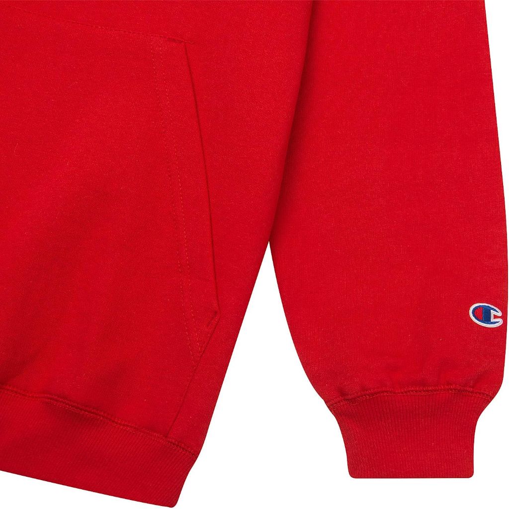 Champion Men's Pullover Hoodie - Red, 3XL