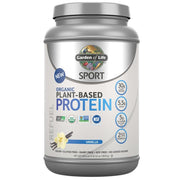 Garden of Life Sport Organic Plant-Based Protein Powder - Vanilla, 19svgs