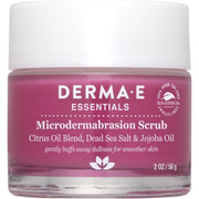 DERMA E Microdermabrasion Scrub with Dead Sea Salt & Citrus Essential Oils – 2oz