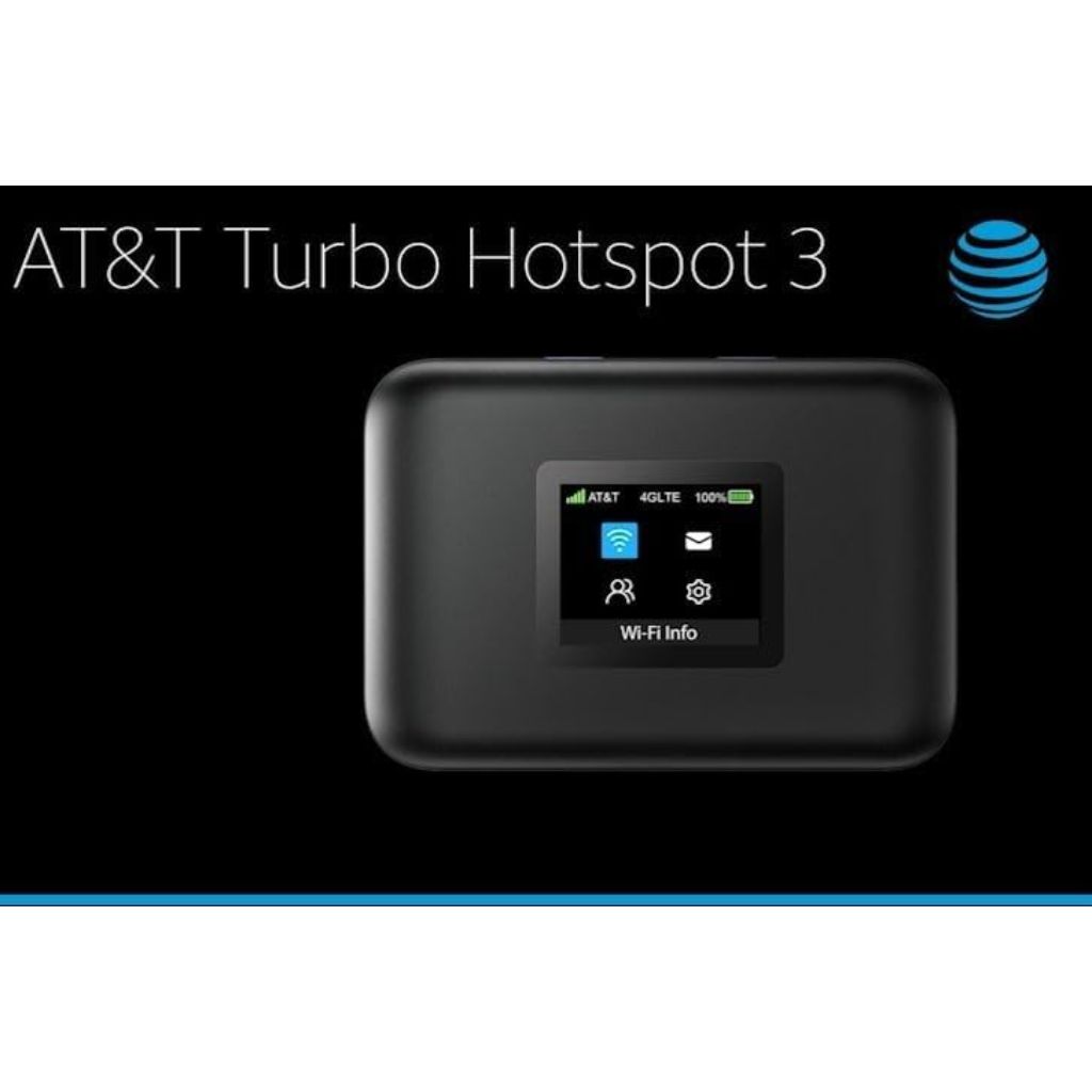 AT&T Turbo Hotspot 3: 256 MB - Black