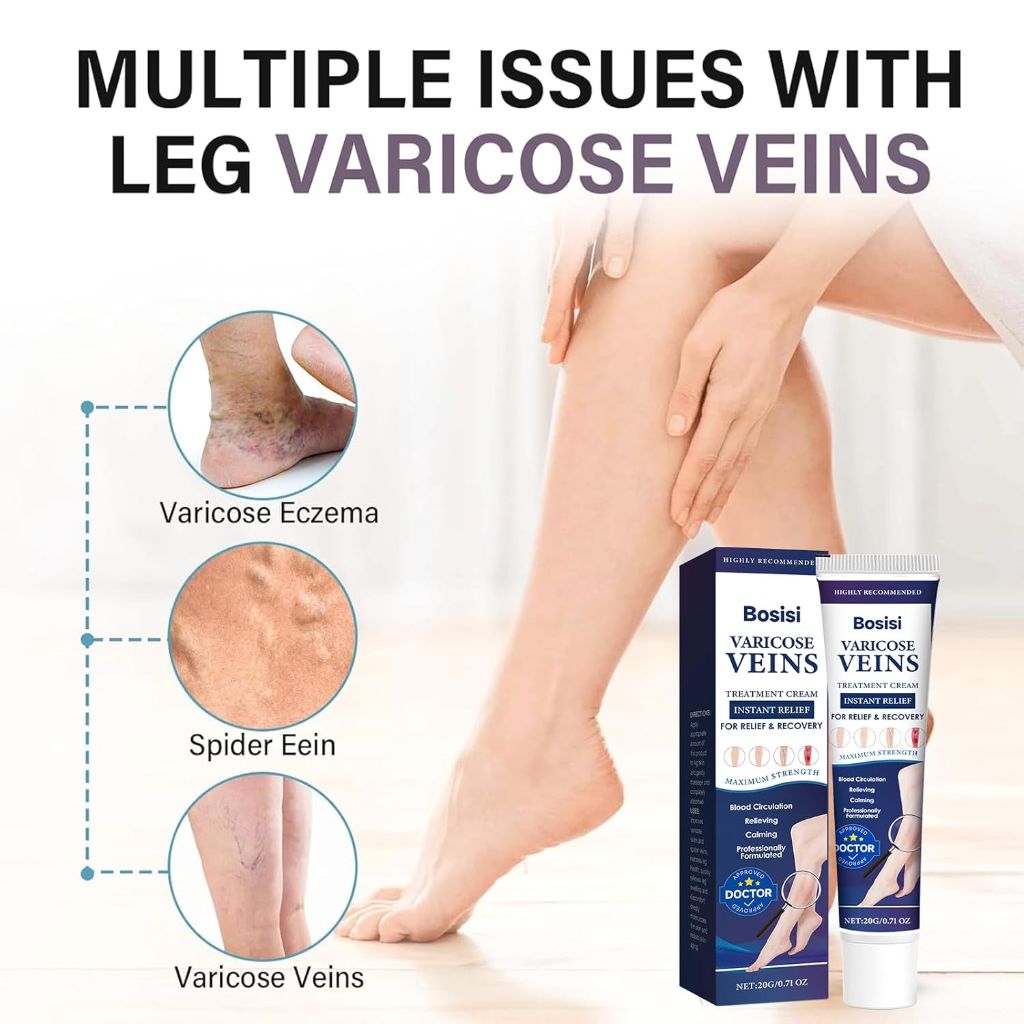 Bosisi Varicose Veins Treatment, 0.71 oz