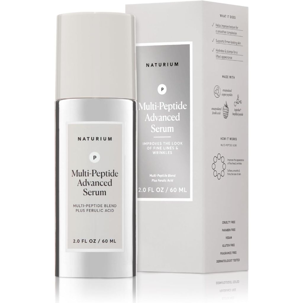 Naturium Multi-Peptide Advanced Serum Plus Ferulic Acid, 2 fl. oz.