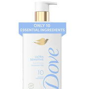 Dove Ultra Sensitive Gentle Liquid Body Wash - Unscented, 18.5 fl. oz.