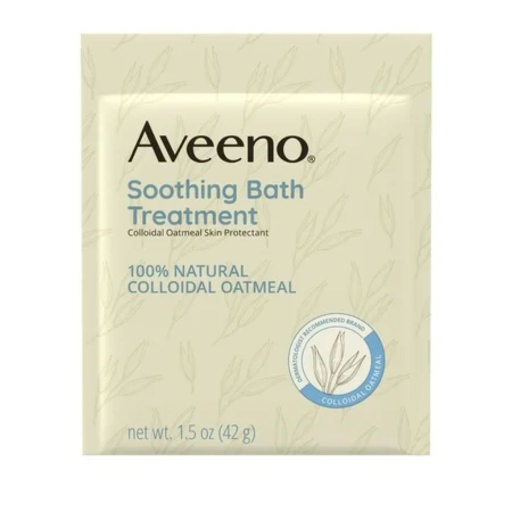 Aveeno Soothing Oatmeal Bath Soak for Eczema with Natural Colloidal Oatmeal - Scented - 1.5oz/8ct