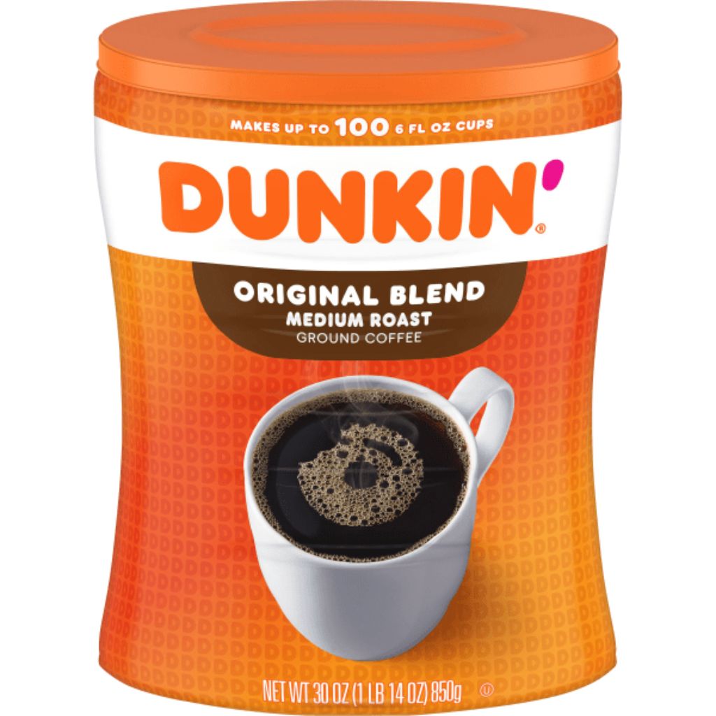 Dunkin' Original Blend Medium Roast Ground Coffee, 30oz