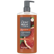 Dove Men+Care Moisturizing Body Wash for Men Blood Orange Plant-Based Cleanser  26 fl oz