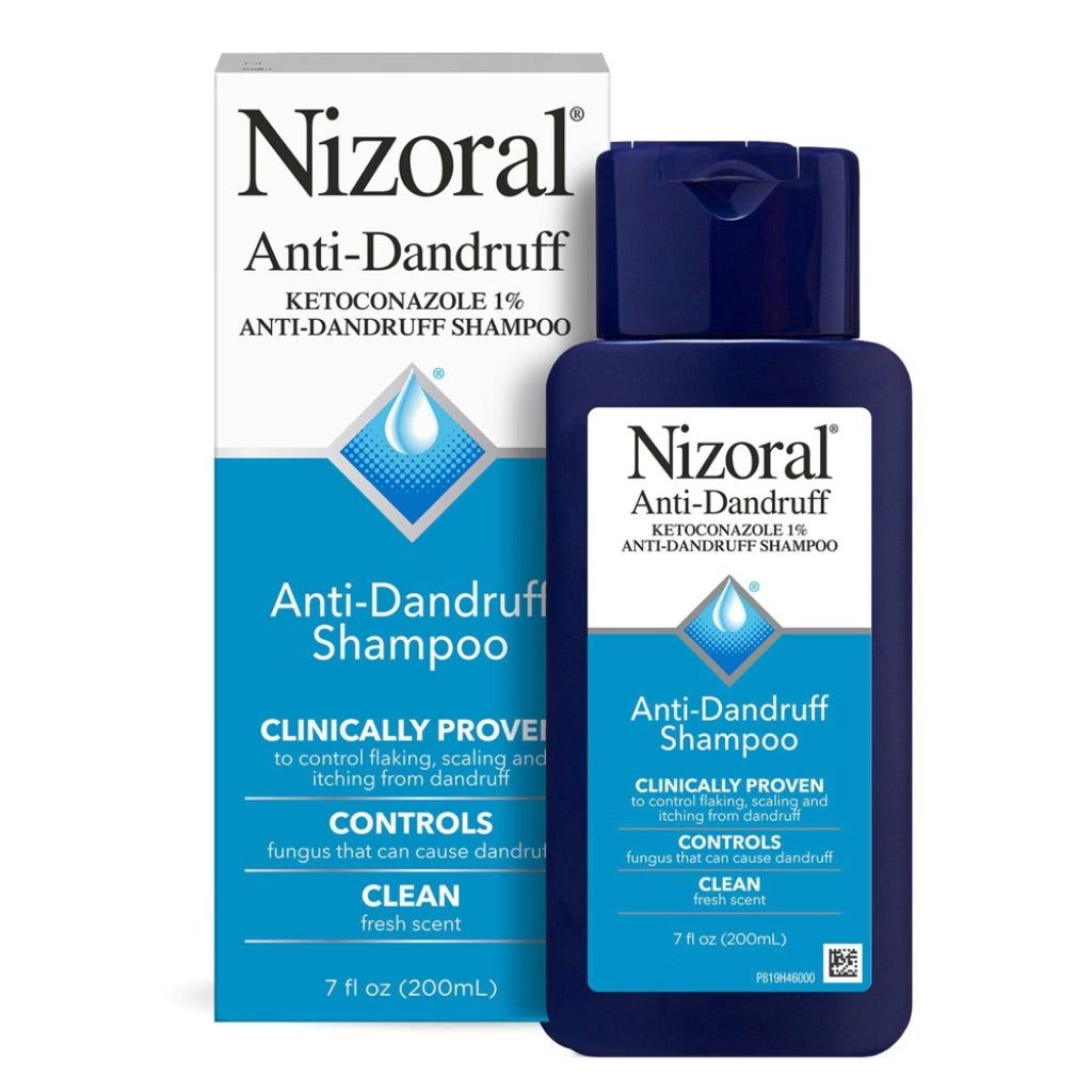 Nizoral Anti-Dandruff Shampoo with 1% Ketoconazole - Clean Fresh Scent, 7 fl. oz.