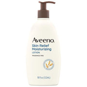 Aveeno Skin Relief Moisturizing Body and Hand Lotion (Fragrance-Free), 18oz.