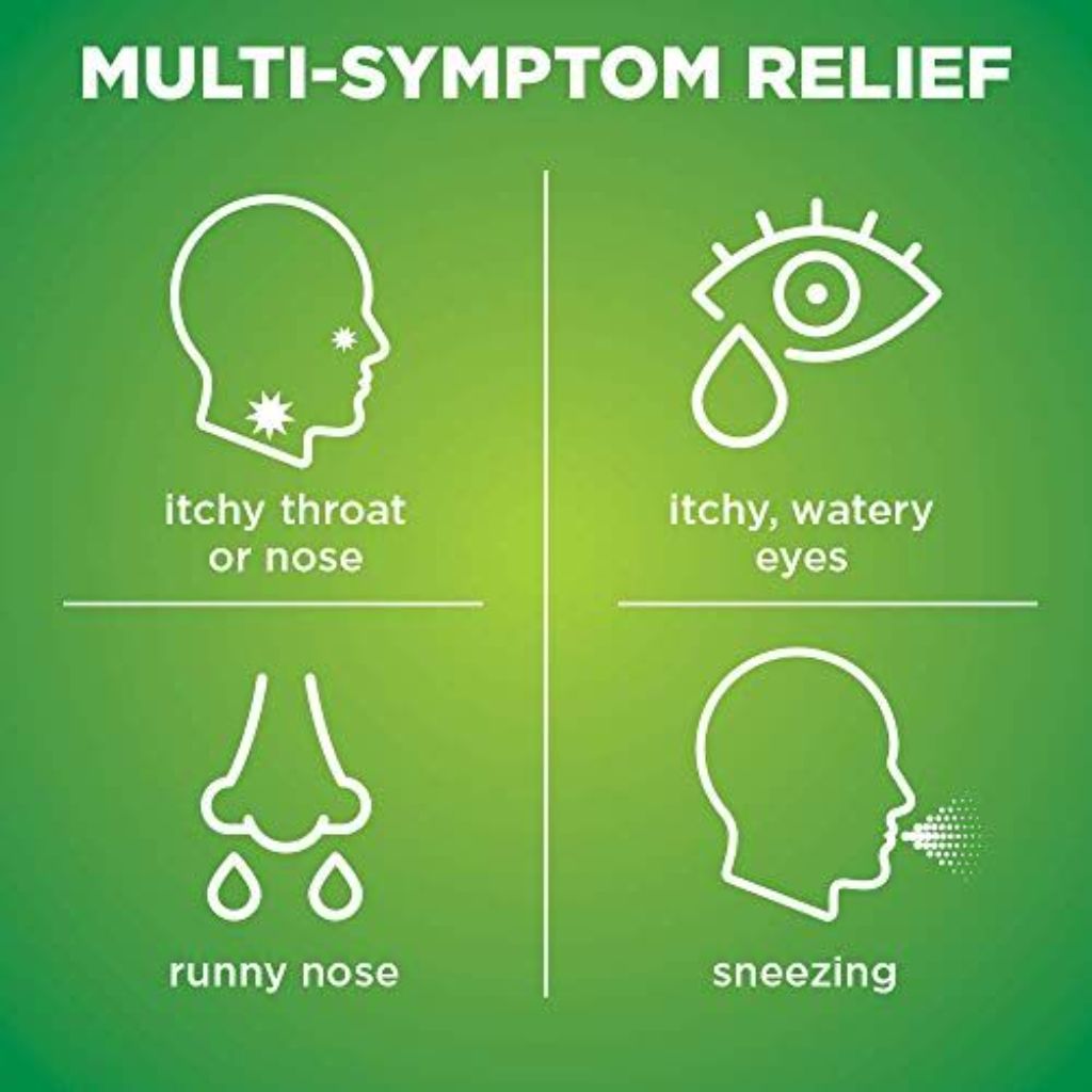 Amazon Basic Care All Day Allergy Relief Cetirizine Hydrochloride Antihistamine 10mg - 365ct