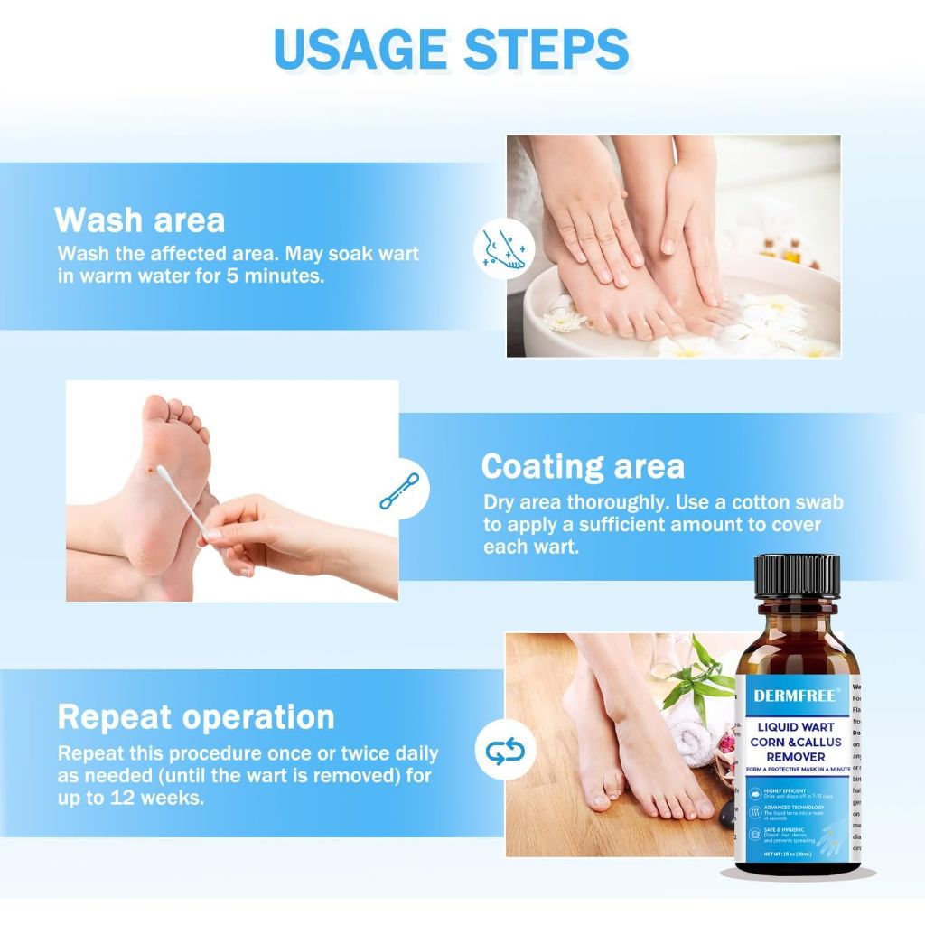 Liquid Wart, Corn, & Callus Remover with Salicylic Acid - 1 fl. oz.