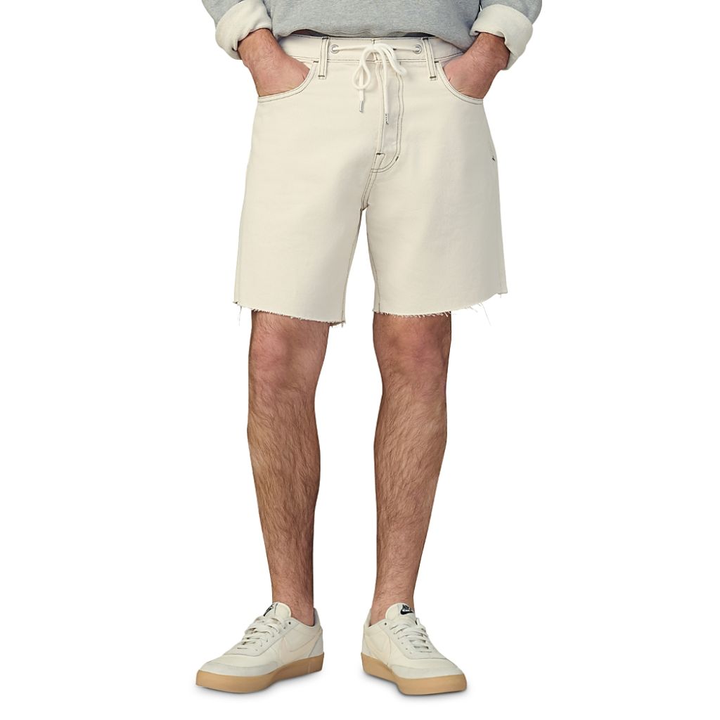 Joe's Jeans Men's Straight Fit 7.5" Denim Shorts - Ecru, Size 32