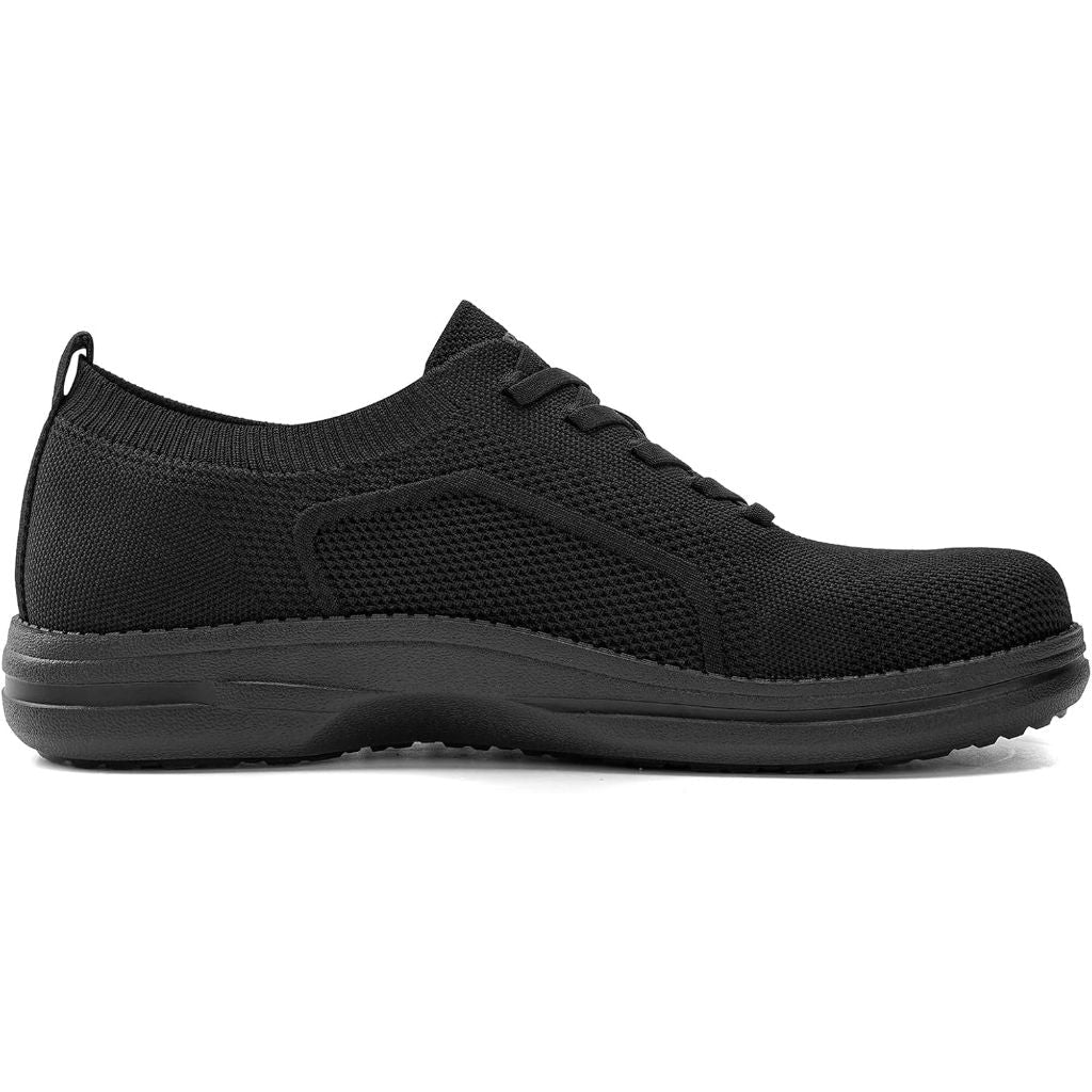 PROMOLA Men's Comfort Sneakers - Black, Size 14 Wide