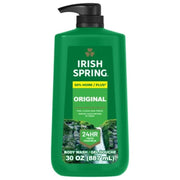 Irish Spring Mens Body Wash  Body Wash for Men  All Skin Types  Original Scent  30 fl oz Bottle