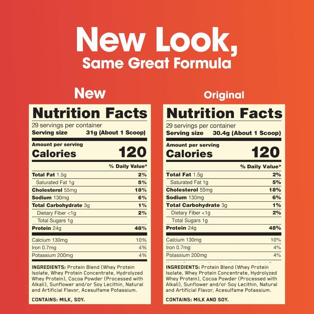 Optimum Nutrition Gold Standard 100% Whey Protein Powder, Double Rich Chocolate, 2 lb