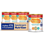 Enfamil Nutramigen Hypoallergenic Baby Formula Powder with Iron - 27.8 oz. (4 Pack)