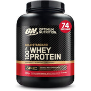 Optimum Nutrition Gold Standard 100% Whey Protein Powder - Double Rich Chocoalte, 5lb.