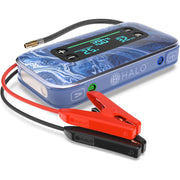 HALO Bolt Air+ 1750 Portable Car Battery Jump Starter & Air Compressor, 130 PSI,  59.9Wh USB Power Bank - Teal