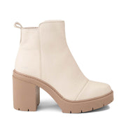 Toms Women's Rya Lug Sole Block-Heel Platform Booties Women's Shoes 10