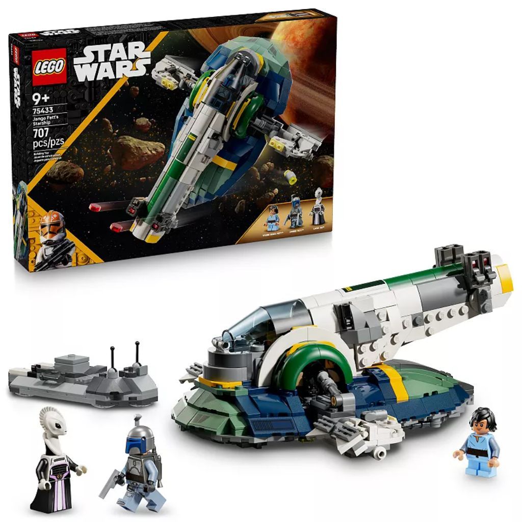 LEGO Star Wars: Attack of the Clones Jango Fett’s Starship Building Set 75433