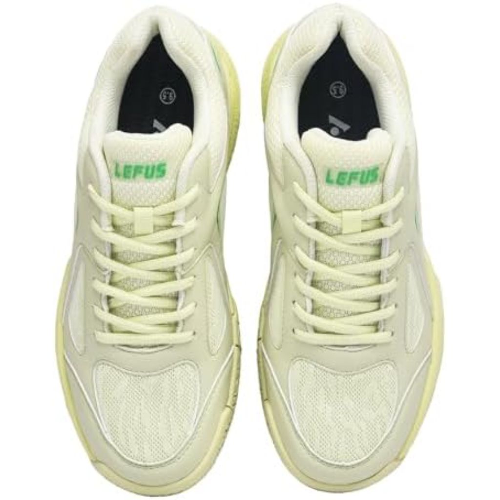 Women's Pickleball Sneakers (AMZ-P601) - Lemon, Size 9.5