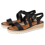 Lucky Brand Women's Trianna Sandals - Black, 5.5