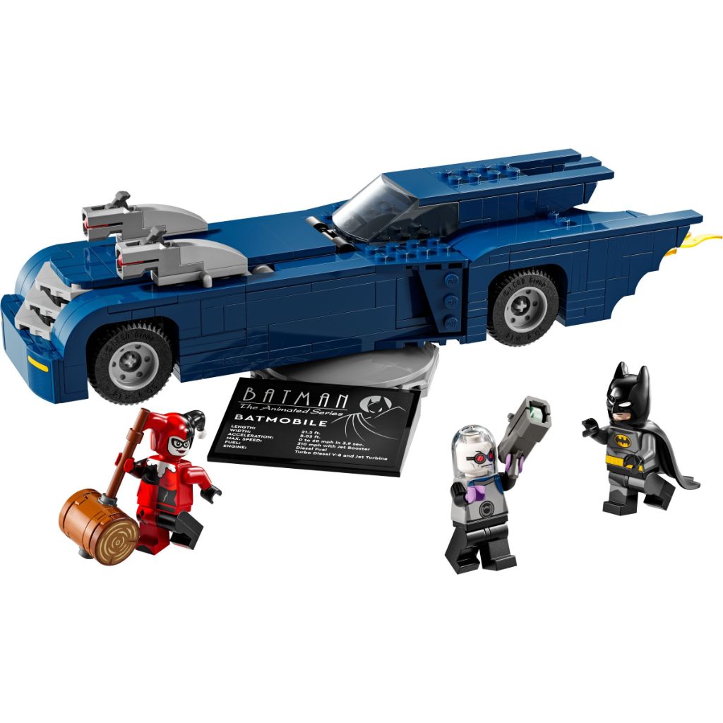 LEGO DC Batman: Batman with the Batmobile vs. Harley Quinn & Mr. Freeze Building Set 76274 *Damaged Box*