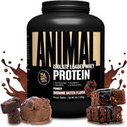 Animal Isolate Loaded Whey Protein Powder - Brownie Batter, 4lb