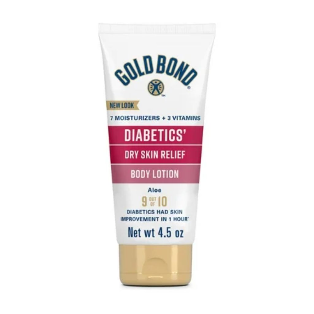 Gold Bond Diabetics  Dry Skin Relief Body Lotion  4.5 oz.  with Aloe