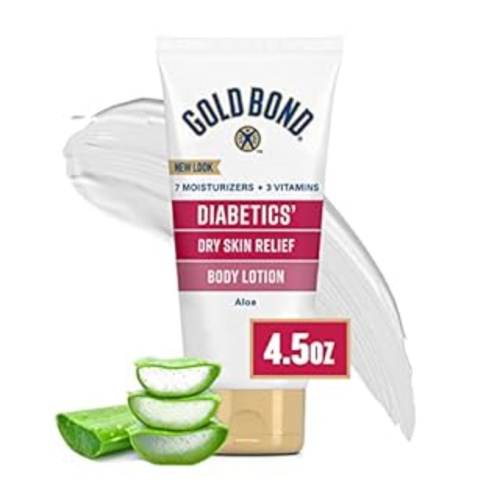 Gold Bond Diabetics  Dry Skin Relief Body Lotion  4.5 oz.  with Aloe