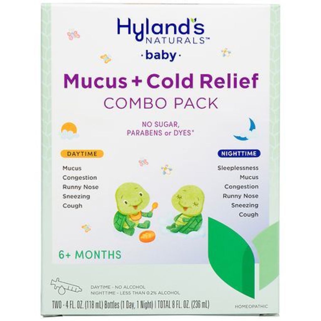 Hyland's Baby Mucus + Cold Relief Day & Night Combo Pack - 8 fl oz