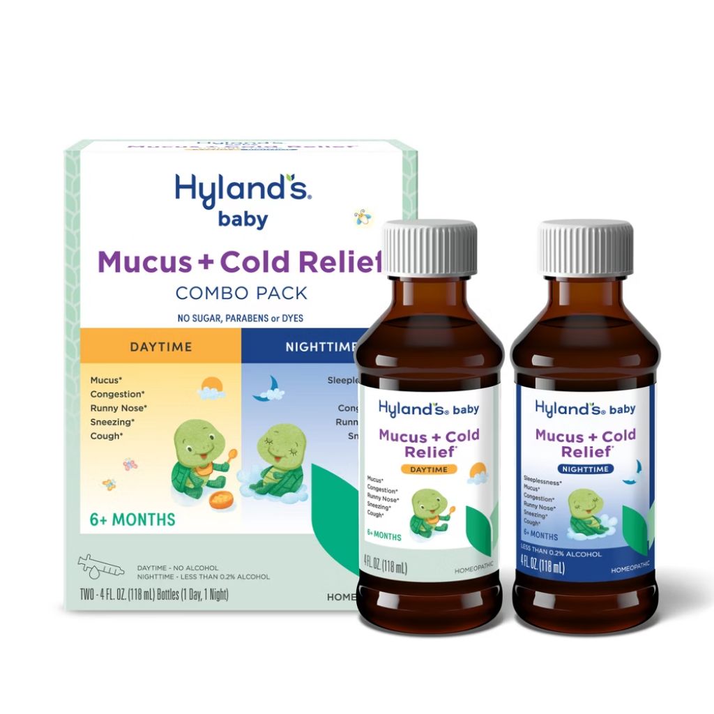 Hyland's Baby Mucus + Cold Relief Day & Night Combo Pack - 8 fl oz
