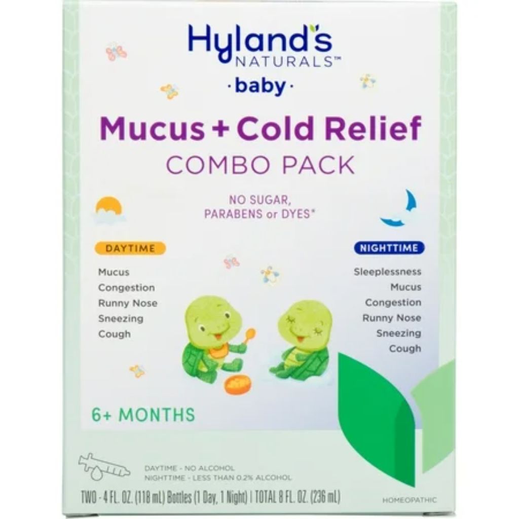 Hyland's Baby Mucus + Cold Relief Day & Night Combo Pack - 8 fl oz