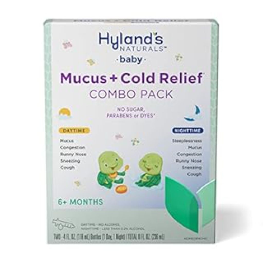 Hyland's Baby Mucus + Cold Relief Day & Night Combo Pack - 8 fl oz