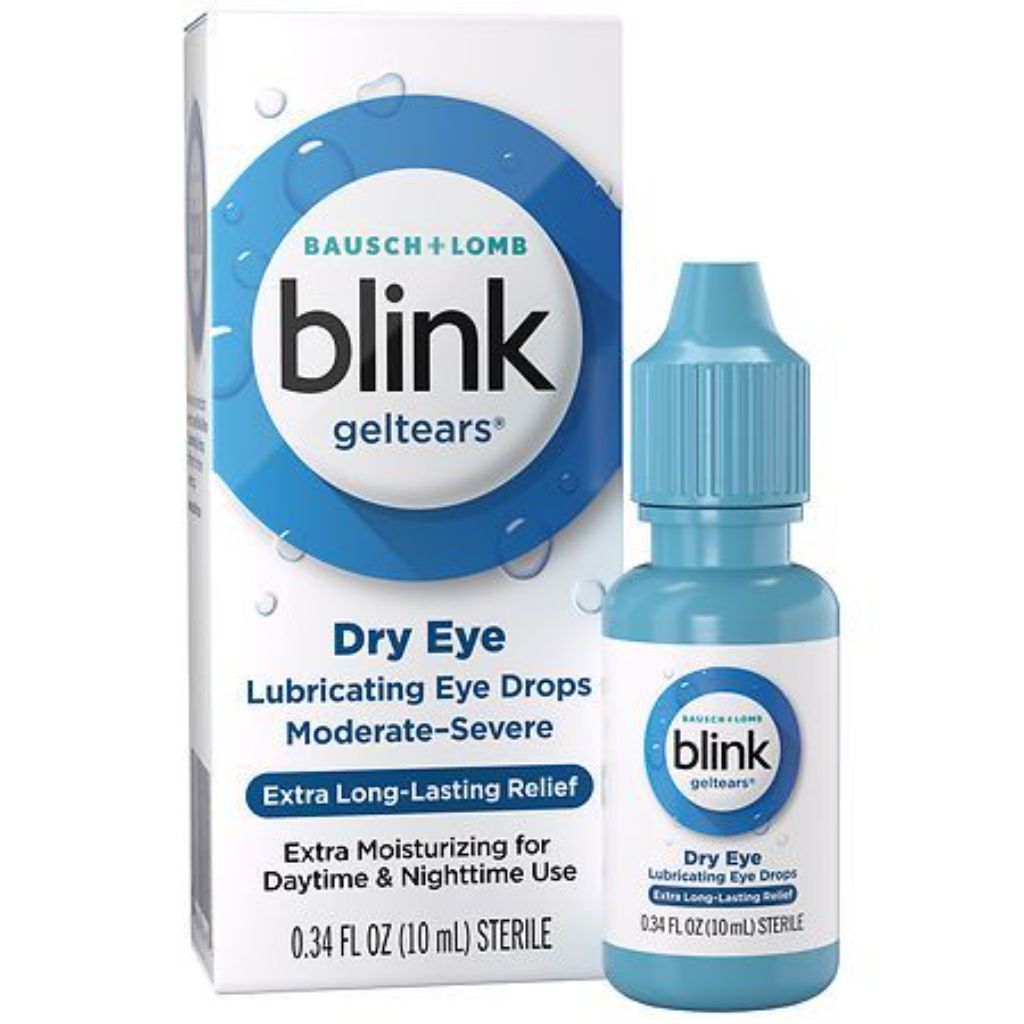 Blink Gel Tears Lubricating Dry Eye Drops - 0.34 fl oz