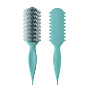 Curl Defining Denman Brush for Defining Curls, Volumizing, Shaping, & Styling - Blue