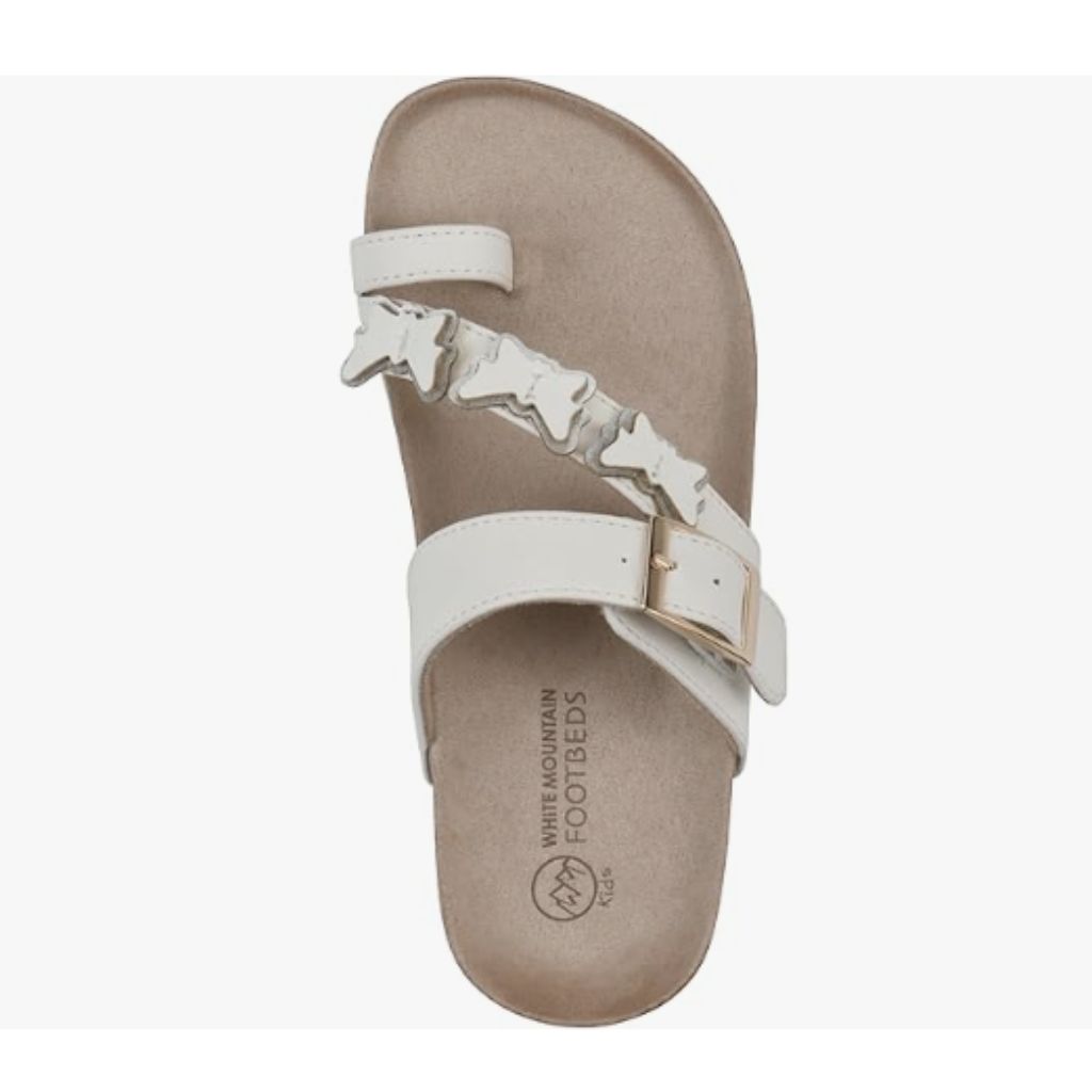 White Mountain Kids Girls' Gentoo Butterfly Sandal Size 11