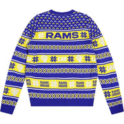LA Rams FOCO NFL Team Big Logo Ugly Sweater