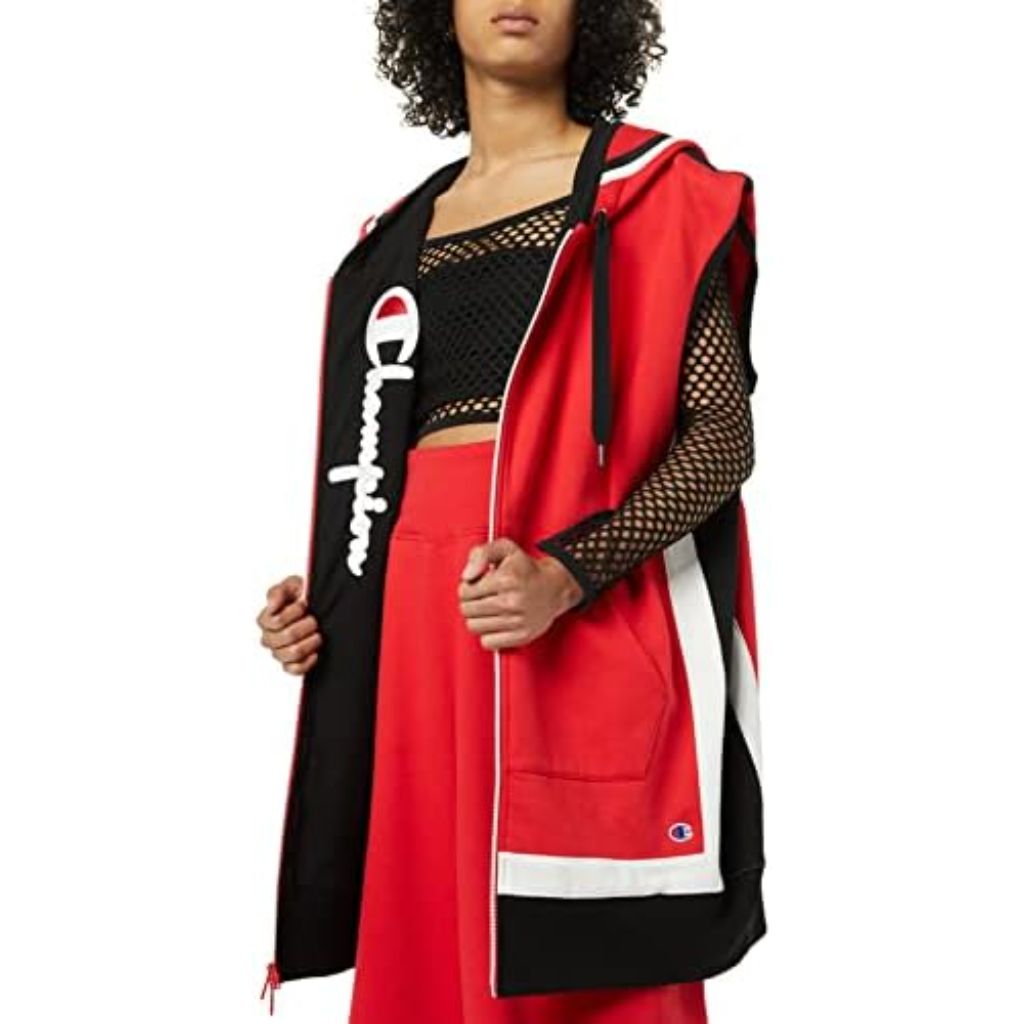 Making the Cut Season 3 Episode 2 Champion Collab Winning Look Rafael's Reverse Weave Oversized Vest - XS-M