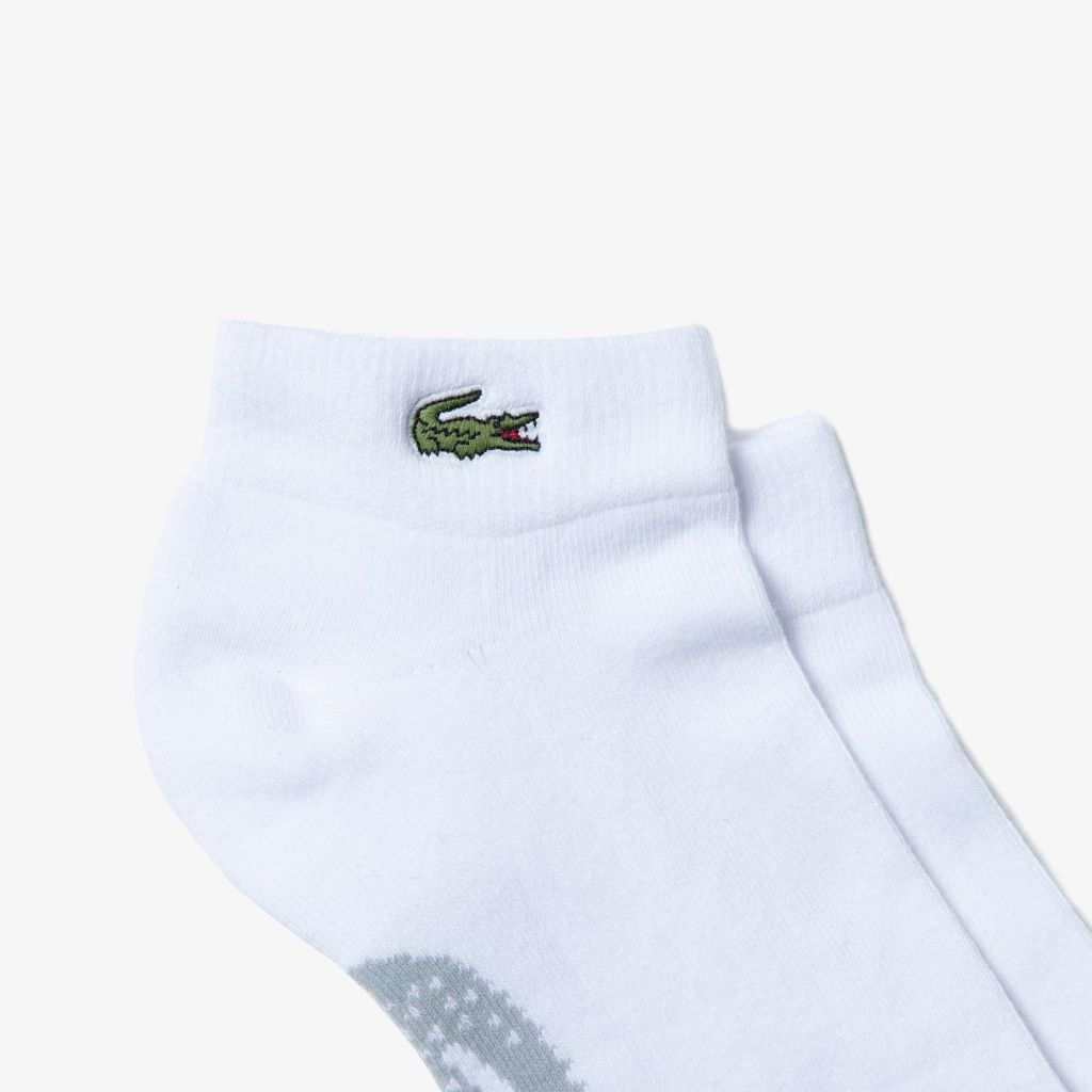 Lacoste Men's Cotton Sports Socks, Sizes 10-12