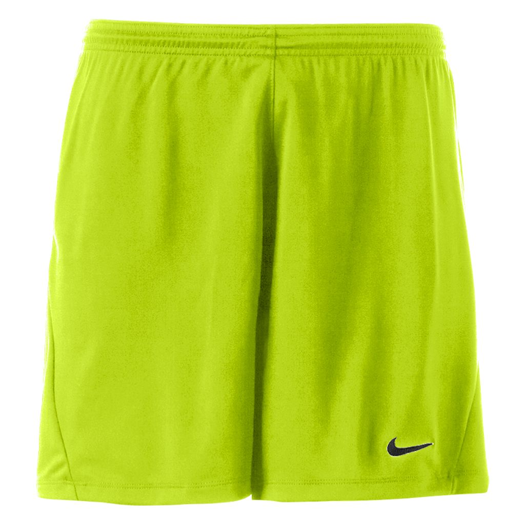 Kids' Nike Park III Short - Size M (Neon Yellow)