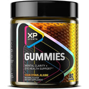 Performance Sports Gummies – Mental Clarity & Eye Health Support, Sour Citrus Jujube - 80 Gummies