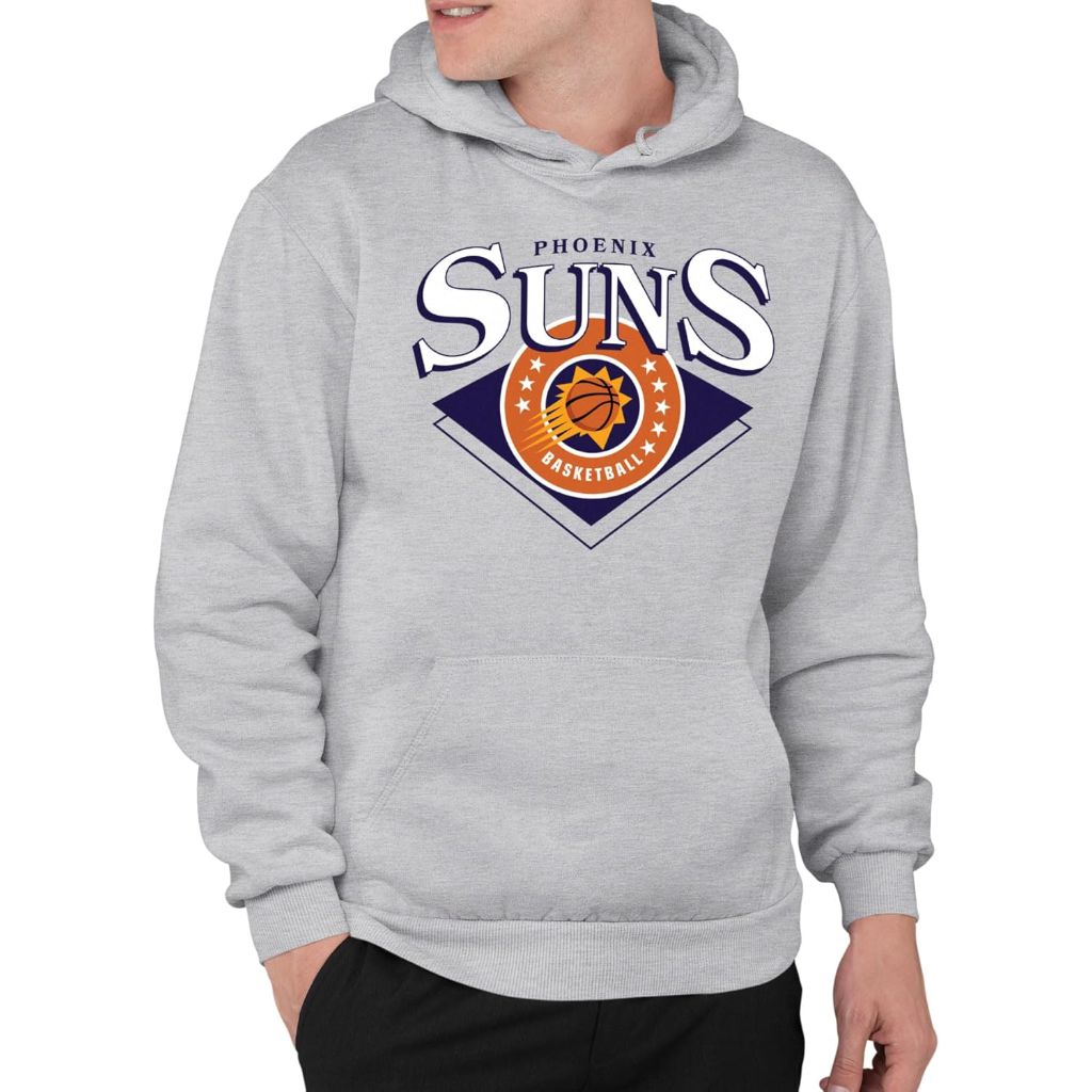 Junk Food NBA mens Junk Food X Nba - Court Classic Size XL Phoenix Suns - Officially Licensed Nba Adult Hooded Fleece Sweatshirt for Men & Women