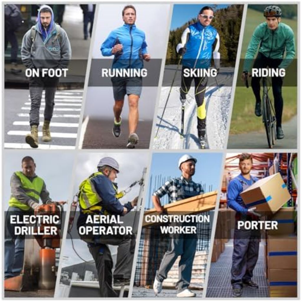 Unisex Steel Toe Boots, Comfortable Puncture Proof Safety Work Shoes - Black, Size 5.5 (Men) / 7 (Women)