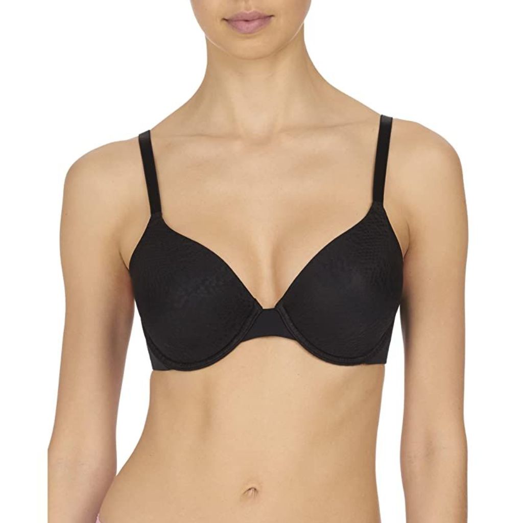 Natori Conform Full Fit Memory Contour Convertible Underwire Bra - Black, 40H