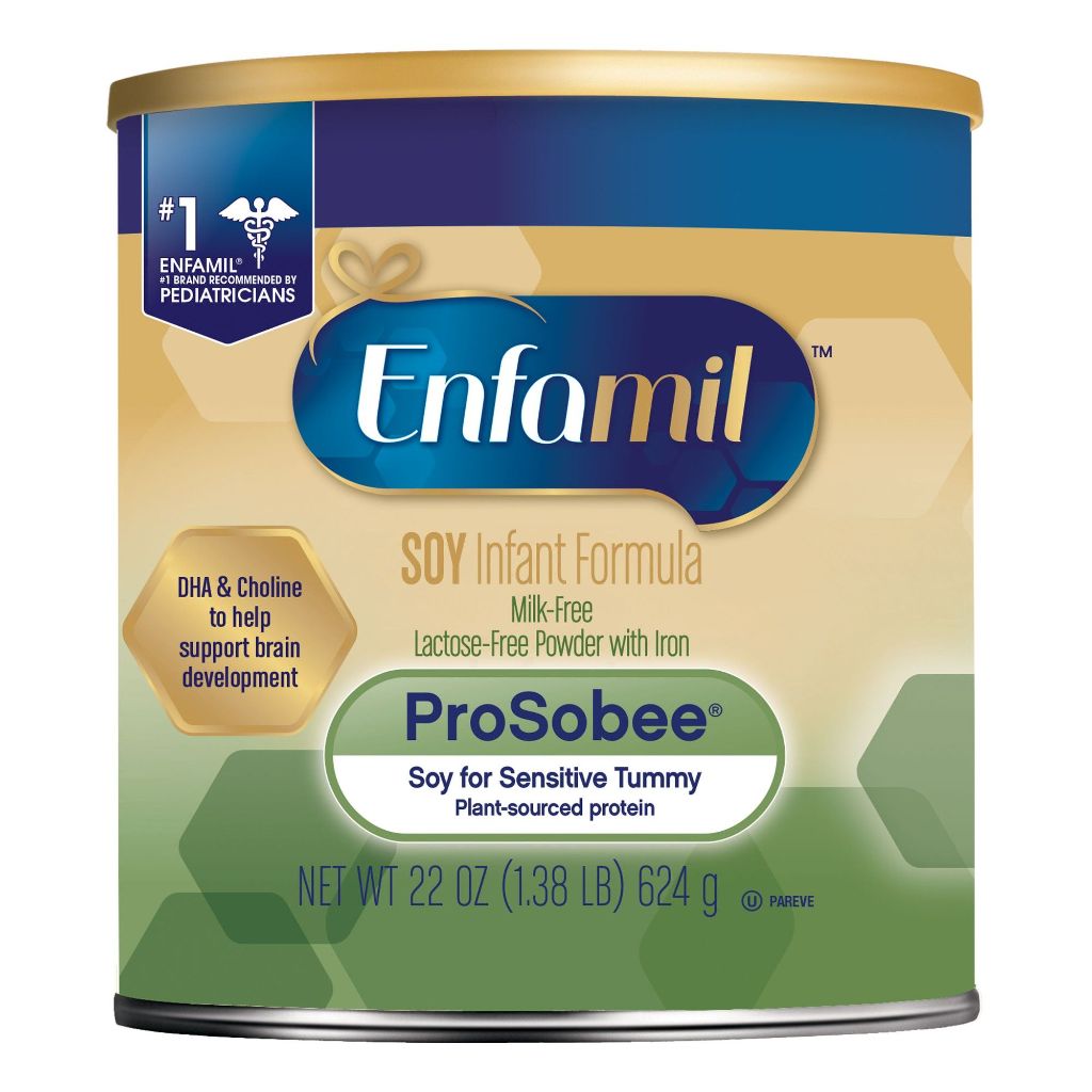 Enfamil Prosobee Plant-Based Soy Powder Infant Formula - 20.9oz (4 Pack)